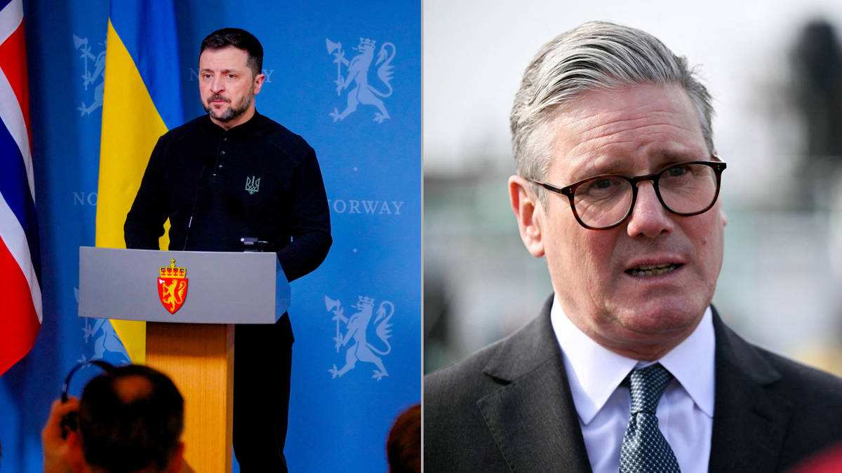 Ruling out NATO membership is a 'gift to Russia', Zelenskyy warns, as Starmer says...