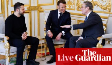 Keir Starmer hints at push for more sanctions on Russia after ‘coalition of the willing’ talks on Ukraine – Europe live | Ukraine