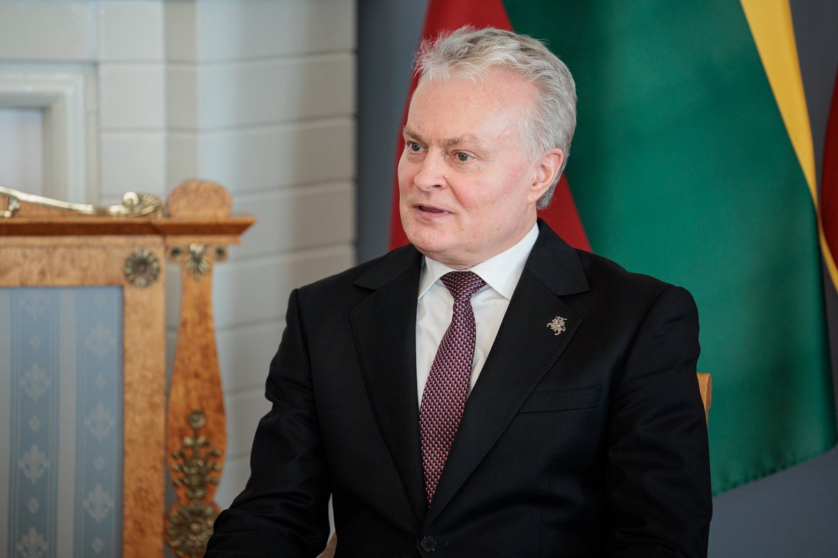 Lithuania will not recognise occupation of Ukrainian territories – Nausėda