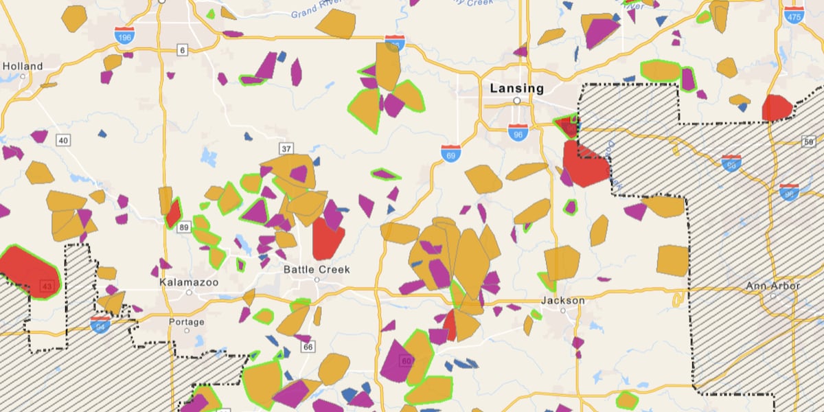 Thousands of energy customers without power following severe storms