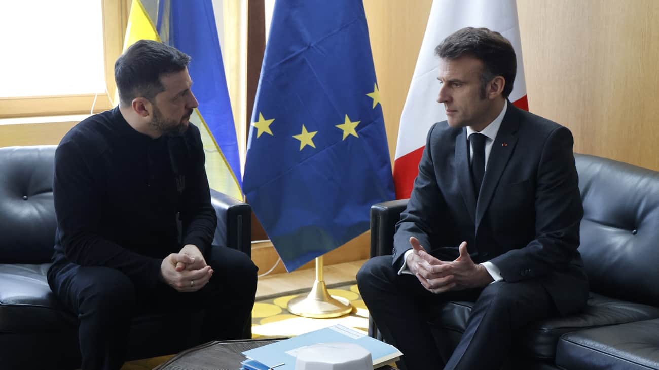 Zelenskyy to meet Macron in France on 26 March