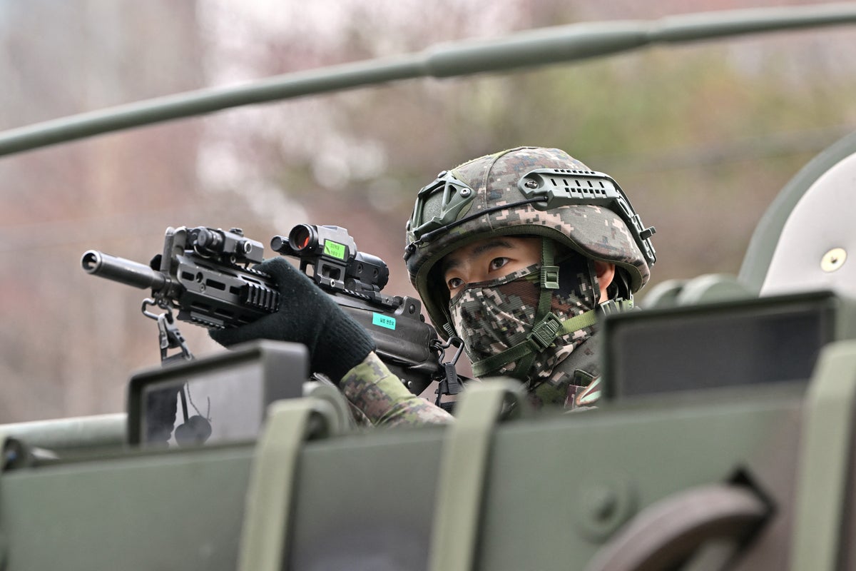 US and South Korea practise storming Kim Jong Un’s tunnel network with robot dogs and drones