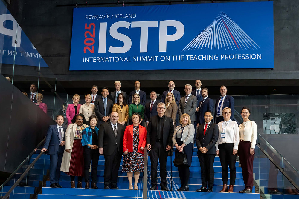 Education Minister attends International Summit of the Teaching Profession in Iceland