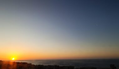 Amanecer de hoy en Ceuta 🌅