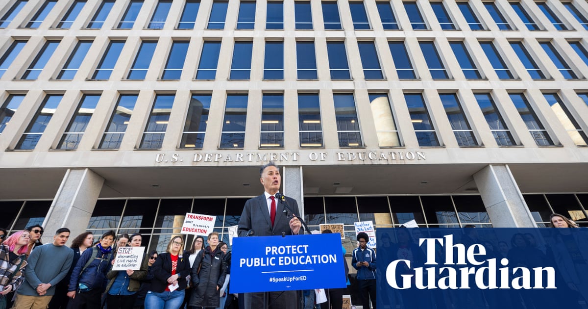 Trump administration briefing: education department to be halved as Trump walks back Canada tariffs | Trump administration