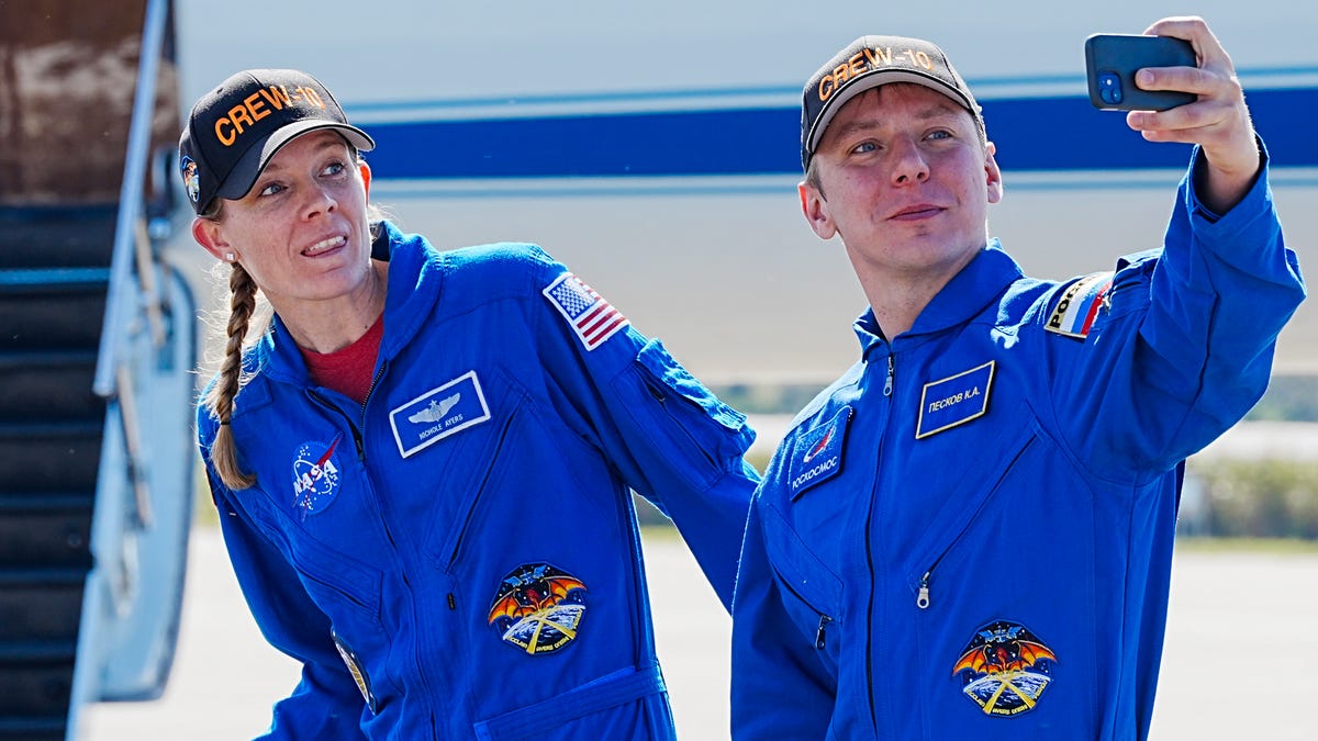 NASA’s SpaceX Crew-10 arrives at Kennedy Space Center ahead of launch