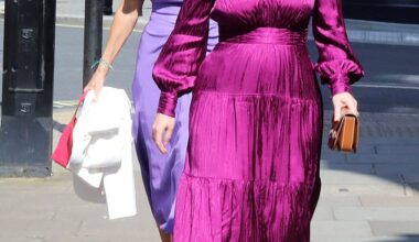 Princess Eugenie added oversized sunglasses with a leopard print rim with a natural a make-up look