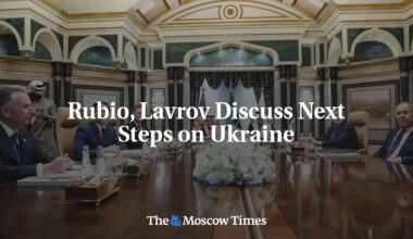Rubio, Lavrov Discuss Next Steps on Ukraine
