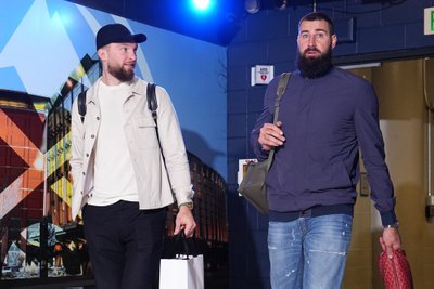 Domantas Sabonis ir Jonas Valančiūnas