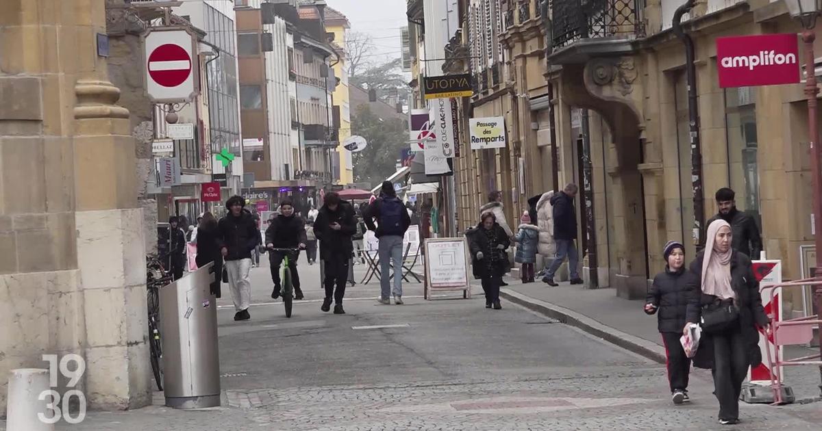 Les vitrines froides, un phénomène qui inquiète les villes suisses - rts.ch