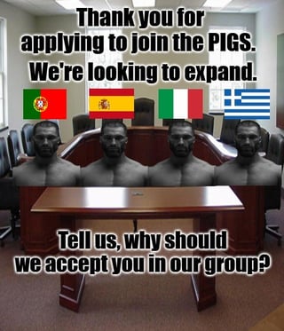 Who will join the PIGS? (Swipe for more)