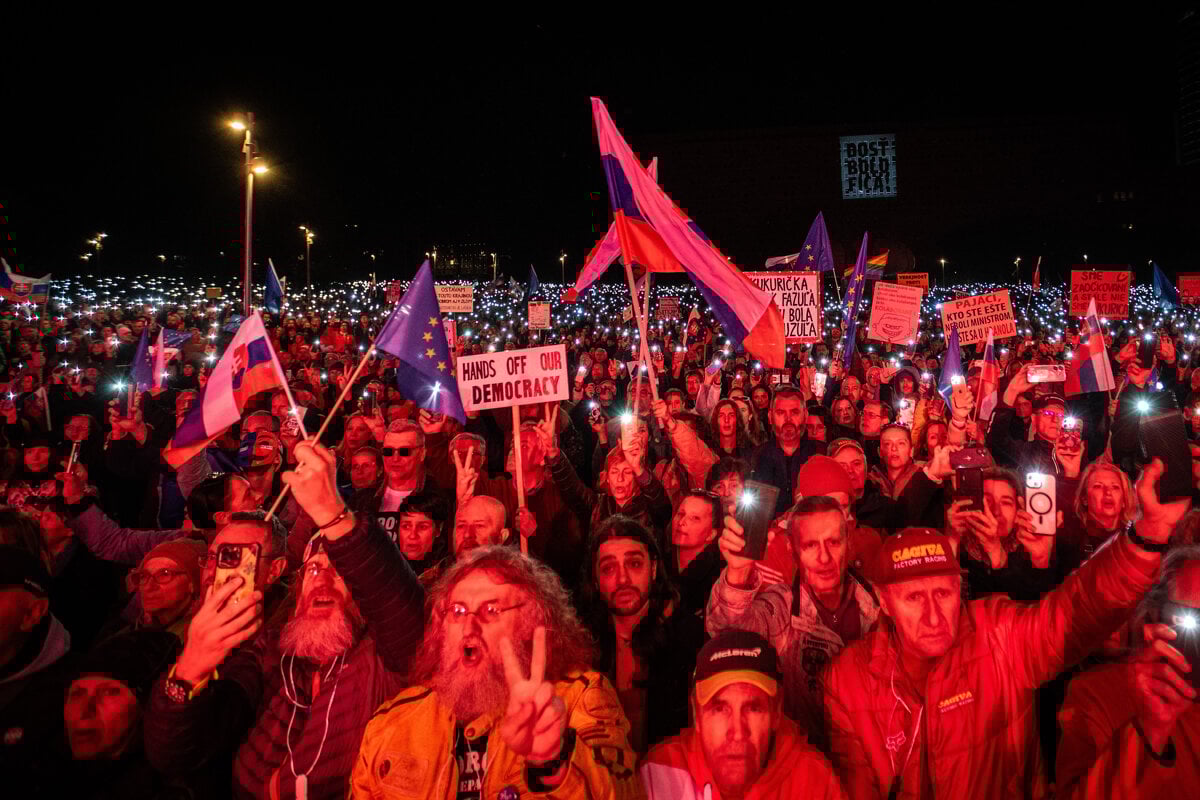 Protesty na Slovensku: LIVE správy dnes 21. 3. 2025