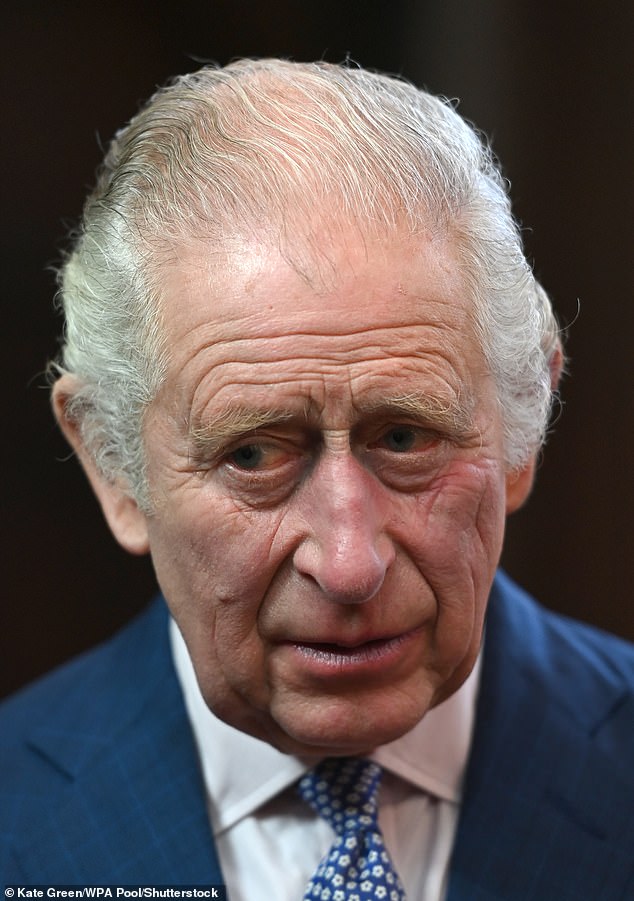 As Charles (pictured in 2022) continues in his battle against cancer, he perhaps now pauses to reflect on where things went wrong for his youngest son