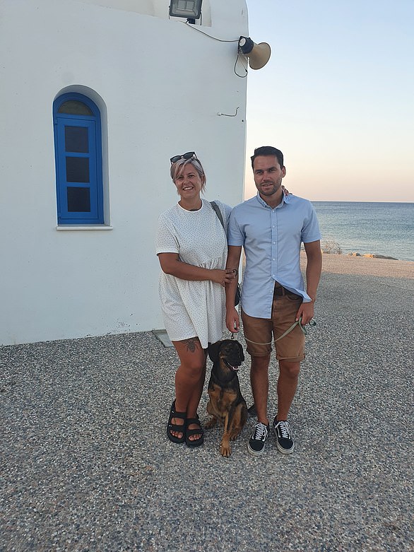 Bryony and Jamie moved to Cyprus after the pandemic and their son was born there
