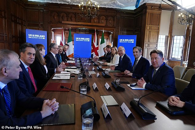 As part of the summit in Liverpool, Dublin announced new investments into the UK worth £185.5million
