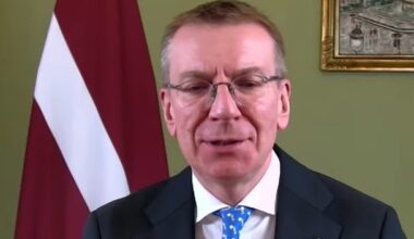 Edgars Rinkevics said the Baltic state's allies and neighbours should 'absolutely' look into the policy, which it reintroduced in 2023 after a gap of 16 years.