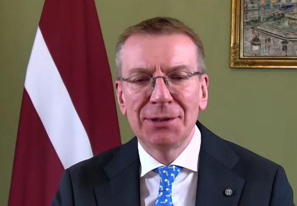 Edgars Rinkevics said the Baltic state's allies and neighbours should 'absolutely' look into the policy, which it reintroduced in 2023 after a gap of 16 years.