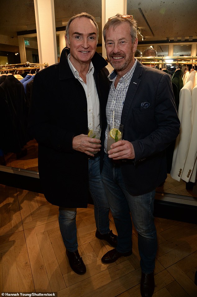 Lord Mountbatten's husband James Coyle was backstage during The Tonight Show