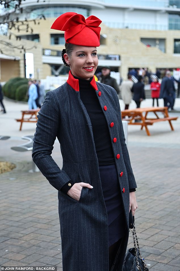 Some made a statement with bold headpieces in bright colours