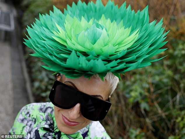 Dramatic and over-the-top headpieces were another style fixture of day two, which was previously referred to as Ladies Day