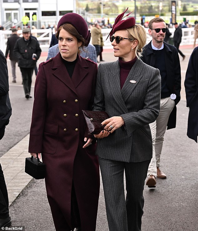 First cousins Zara and Eugenie appeared to be having a catch-up as they attended Style Wednesday