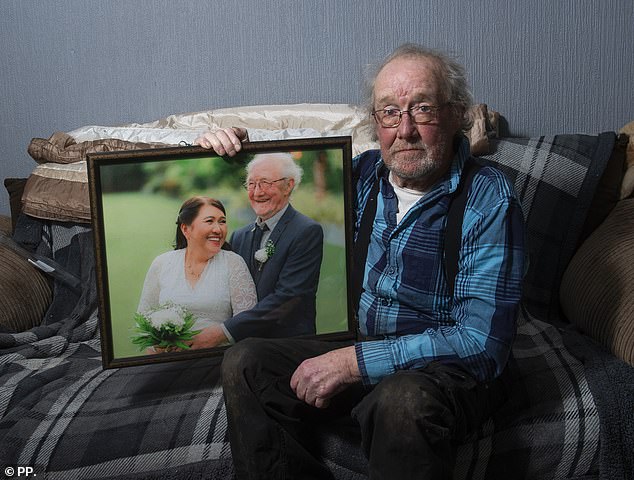 Twice-divorced John Ball, 78, says he is the victim of Britain's 'ridiculously discriminatory' spousal law which has left him unable to be by 'true love' Anita's side