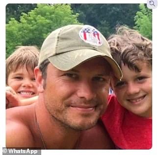 A WhatsApp account linked to the phone number for Hegseth still had his shirtless profile picture alongside his two children readily available, but the service had been newly deleted