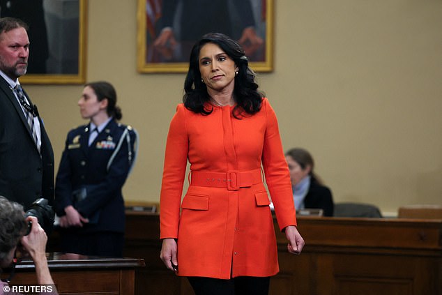 A cellphone number publicly located for Gabbard linked to an active WhatsApp account and an active Signal account