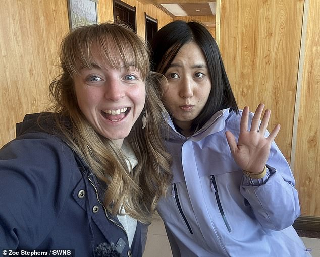 Zoe says the people are the best part of the country, and she loves meeting 'normal humans doing normal things'