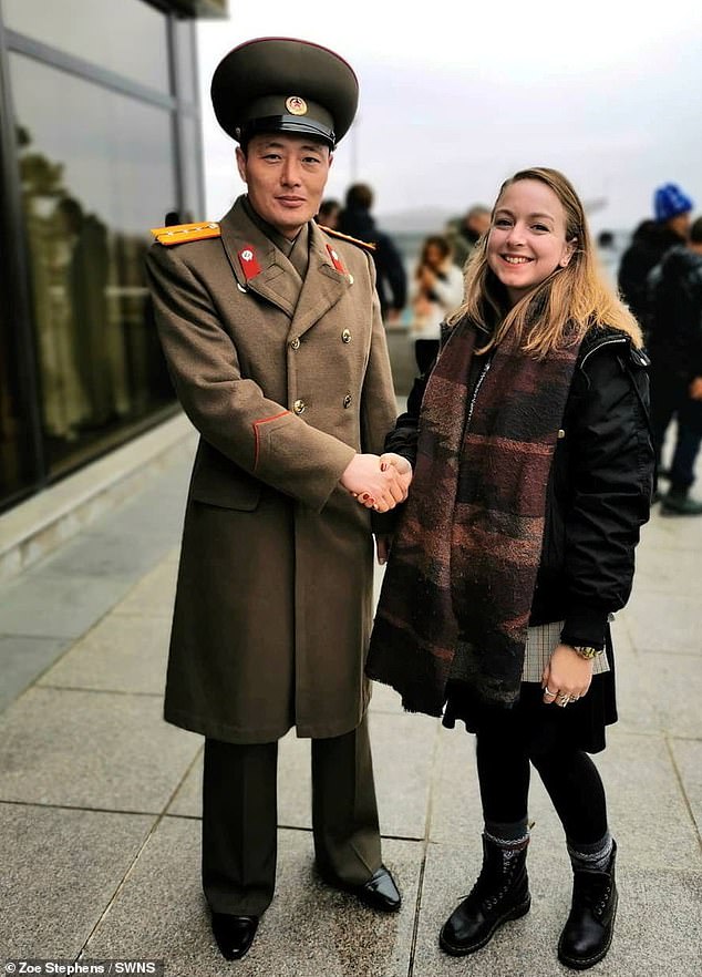Zoe has visited North Korea 30 times since March 2016 - taking countless 'foreigners' from the UK, Germany , the Netherlands and Australia with her