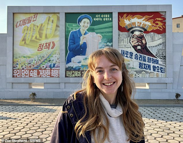 Zoe Stephens, 31, from Liverpool, who shows groups of tourists around North Korea says everyone's 'wrong' about the country