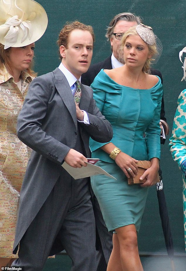 Chelsy attended Prince William and Kate's wedding in 2011 (pictured, with Tom Inskip) as Harry's plus one, though they never rekindled their relationship