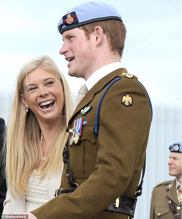 Chelsy was Harry's first serious girlfriend and is considered by many to be his first live. Pictured on a visit to the Army Aviation Centre in Middle Wallop, 2010