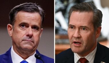 Officials say texts sent by Waltz, Ratcliffe in Signal chat may have damaged US’ ongoing ability to gather intel on Houthis