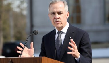 Le nouveau Premier ministre canadien en déplacement en Europe dans un climat tendu avec Washington