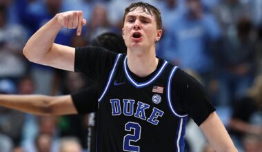 Cooper Flagg injured in Duke's win over Georgia Tech: College basketball live updates, scores, results