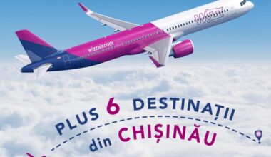 Wizz Air Enhances Moldova Connectivity with Six New European Routes and Fleet Expansion