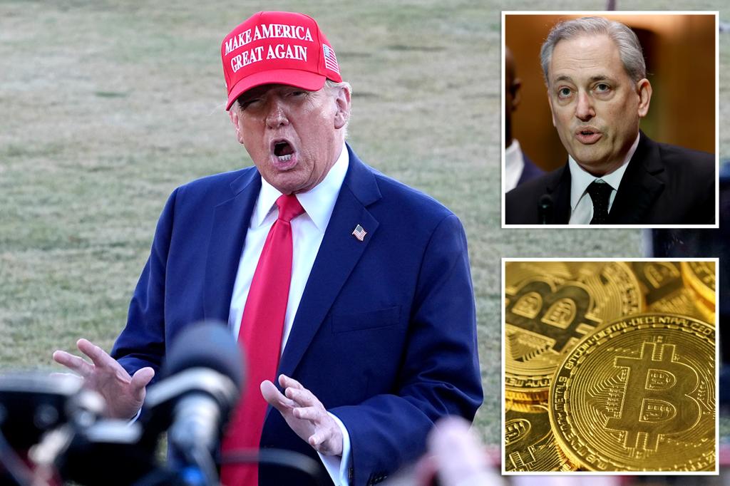 Trump unveils digital assets to be included in 'crypto strategic reserve,' sending Bitcoin, his memecoin and others soaring
