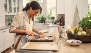 Megan Markle's kitchen countertops showcase the natural beauty of wood