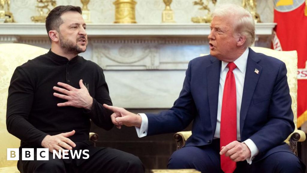 Call to scrap Trump's state visit over Zelensky row