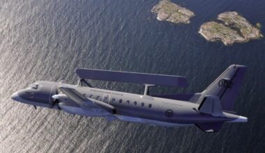 The ASC 890 airborne surveillance and control aircraft / Photo credit: The Swedish Armed Forces and Måns Thuresson