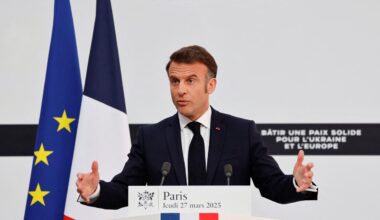 Emmanuel Macron évoque la création d’une « force de réassurance » qui serait déployée en Ukraine en cas de paix