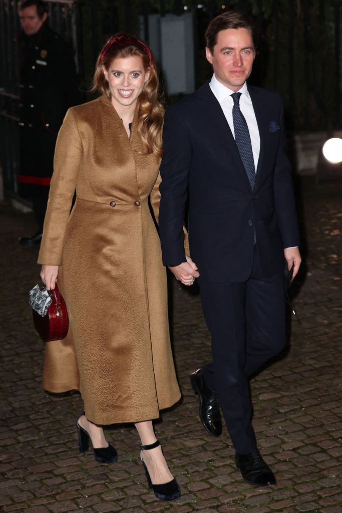 Beatrice and Edoardo at Christmas concert