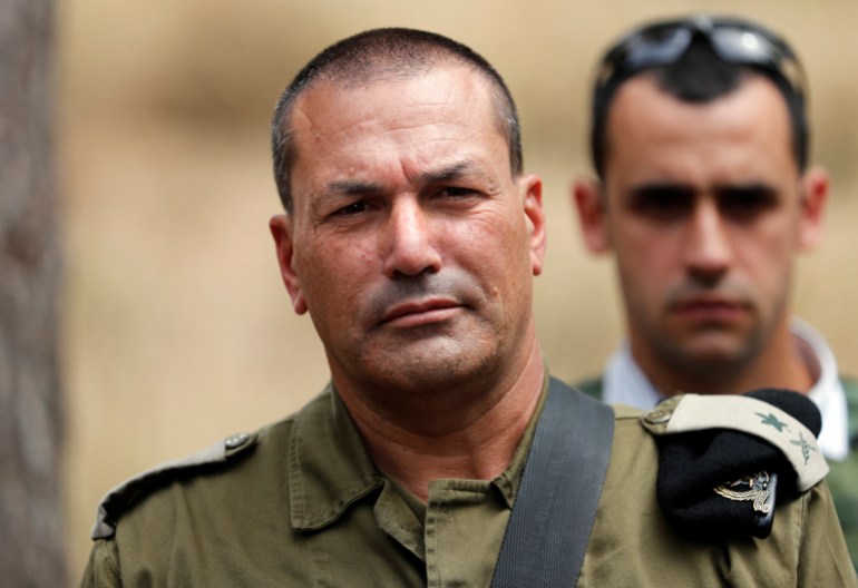 Israeli army major general Eyal Zamir