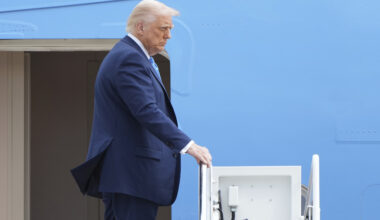 AP POLL: Trump stronger on immigration, weak on economy and overall