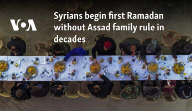 Syrians begin first Ramadan without Assad family rule in decades
