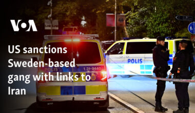 US sanctions Sweden-based gang with links to Iran