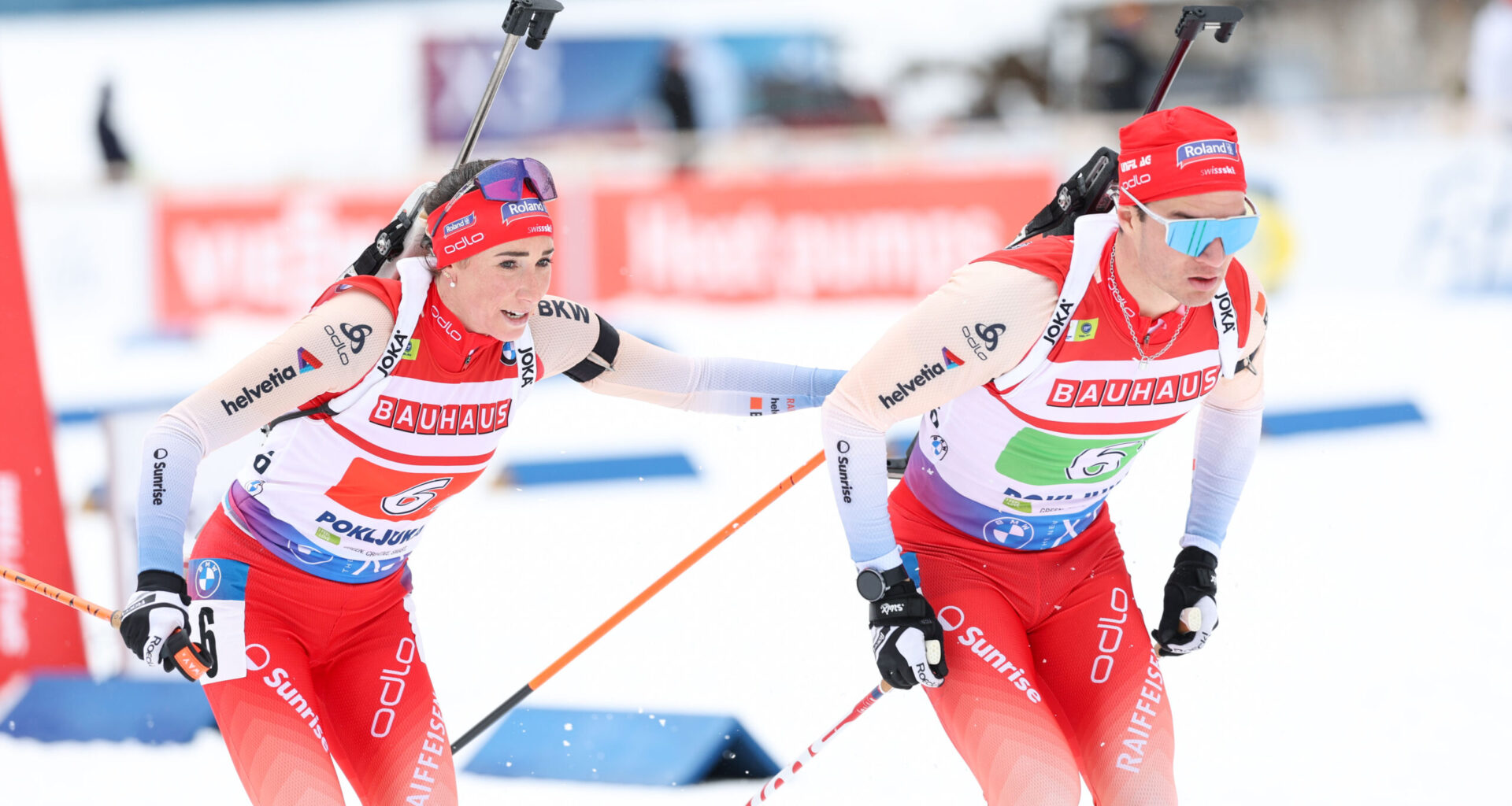 Biathlon World Cup: Switzerland wins Single Mixed Relay in Pokljuka