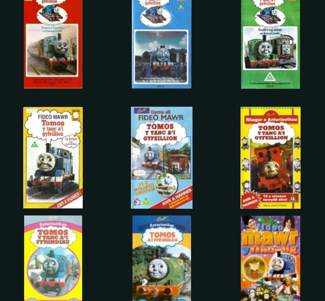 Welsh Speaking VHS Tapes