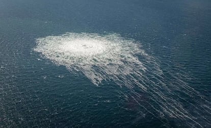 The methane leak caused by the sabotage of Nord Stream in September 2022.